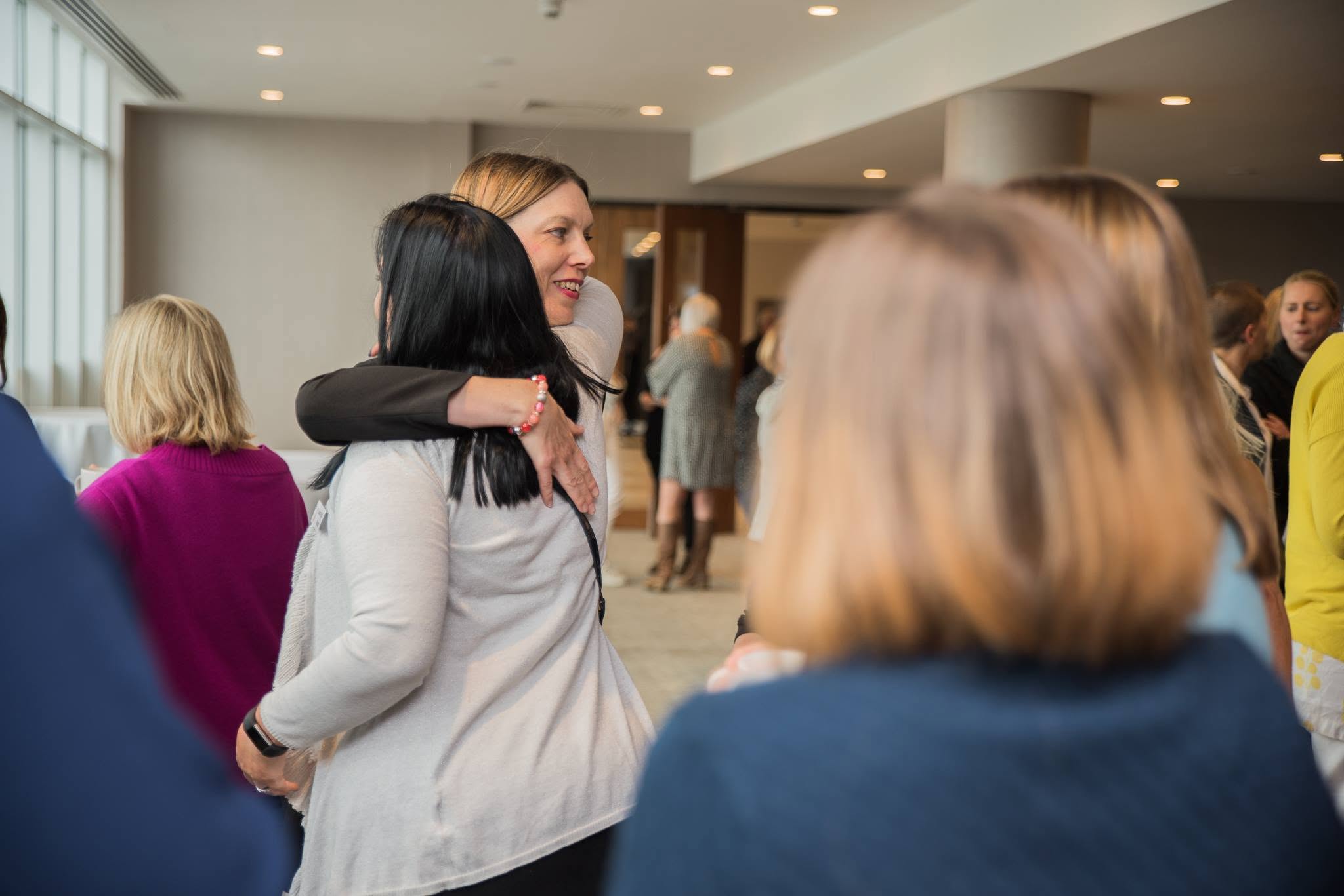 Members together at a meet-up