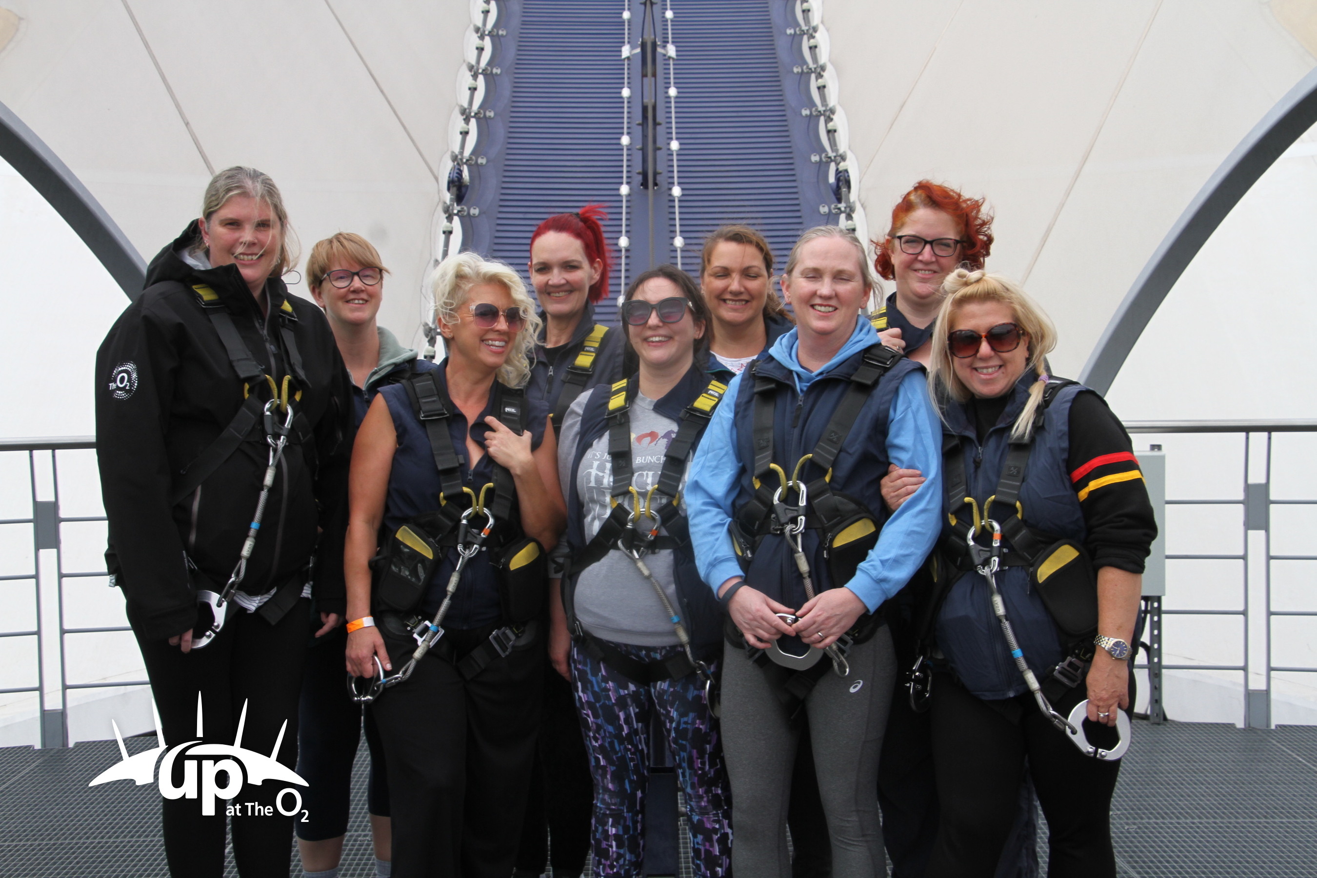 Members on a coastal group walk